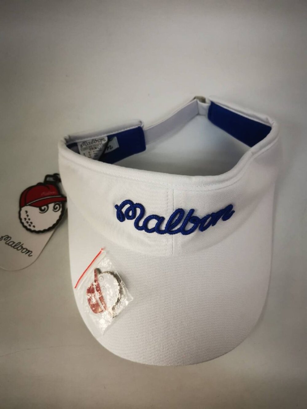Malbon Golf Hats Outdoor Casual Sports Sun Caps White